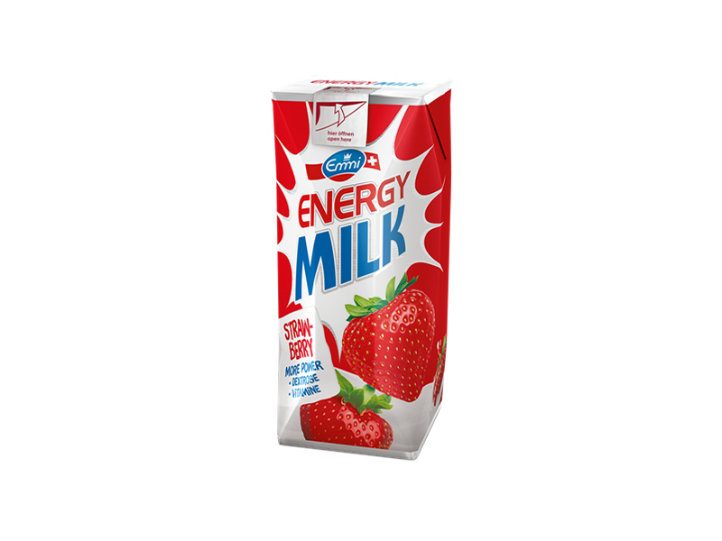 Energy Milk Erdbeer • Webshop Farmer&amp;#39;s Markt